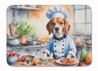 Beagle The Chef Memory Foam Kitchen Mat Machine Washable Anti-Fatigue Mat Cushion Comfort Bath Mat or Kitchen Rug