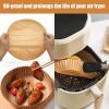 Air Fryer Disposable Paper 100 Pcs Round Non-Stick Paper Prime Oil-proof Parchment Paper Cooking Paper for Fryers Basket Frying Pan Microwave Oven