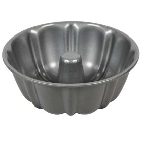 Wilton Bake It Better Steel Non-Stick Fluted Tube Cake Pan, 6-inch