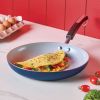 Farberware Disney 11 inch Ceramic Nonstick Frying Pan, Blue